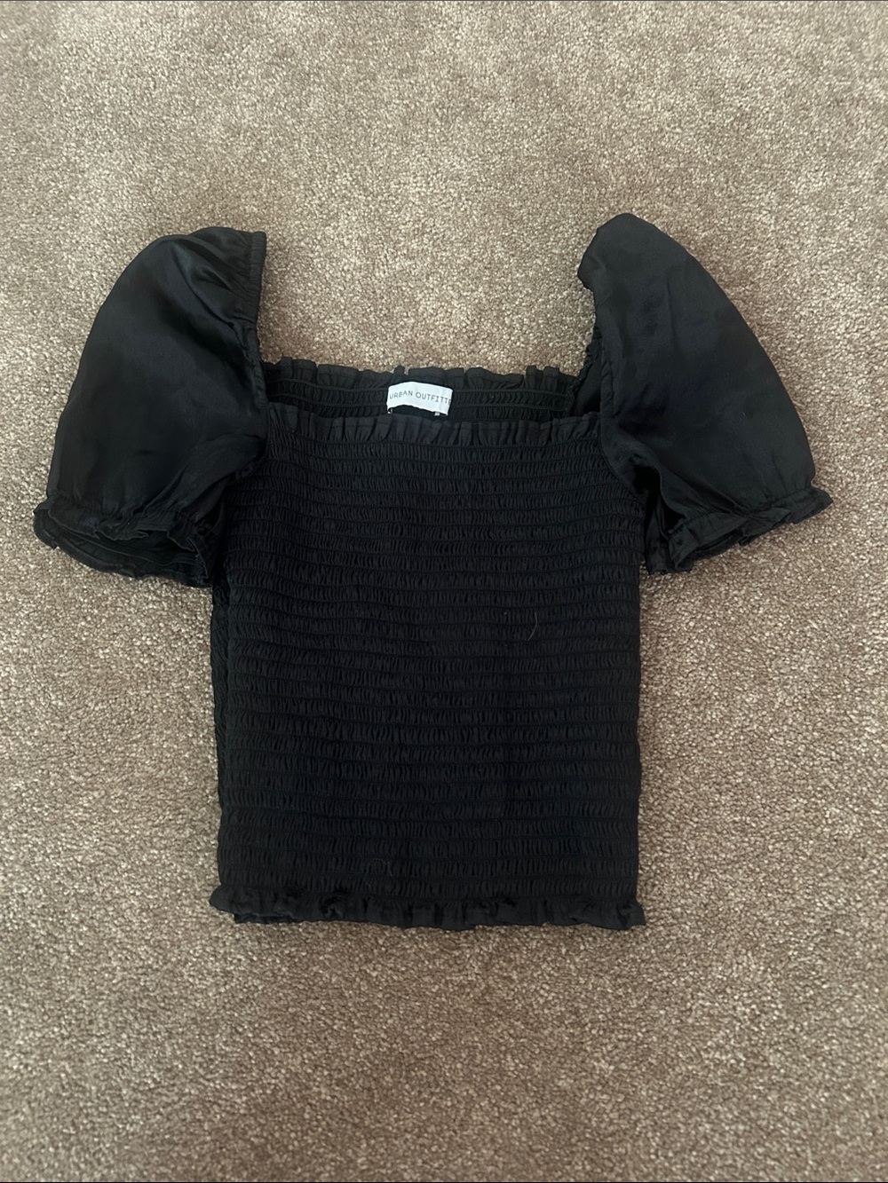Urban Outfitters Black Women's Crop Top
